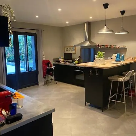 Maison De Familiale Avec Piscine Privee Vakantiehuis Beaulieu (Ardeche)